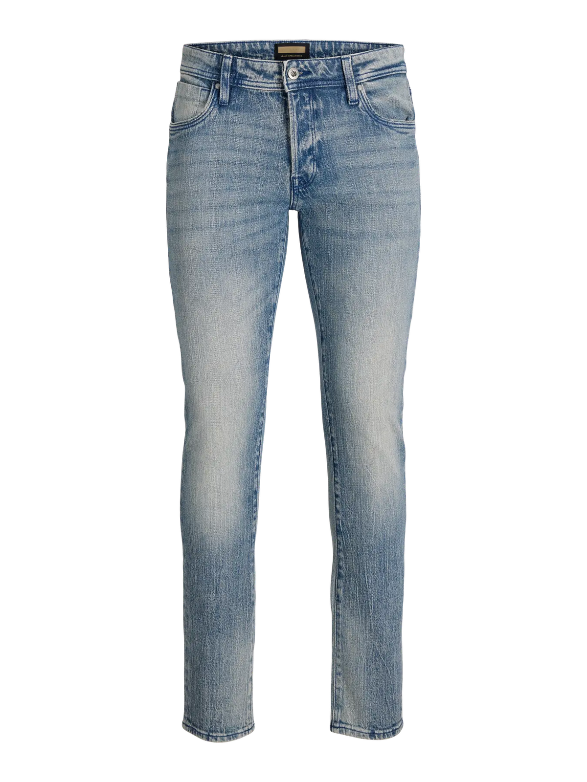 Tejano 5 bolsillos con efecto desgastado Jack & Jones Blue Denim