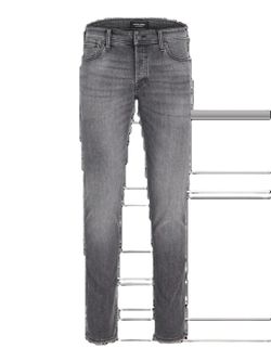Tejano 5 bolsillos de aspecto desgastado Jack & Jones Black Denim