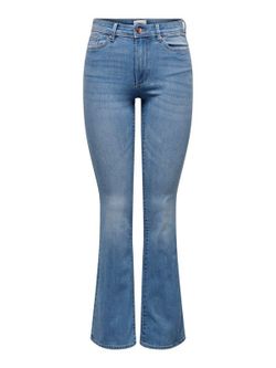 Tejano 5 bolsillos elástico acampanado Only Light Blue Den