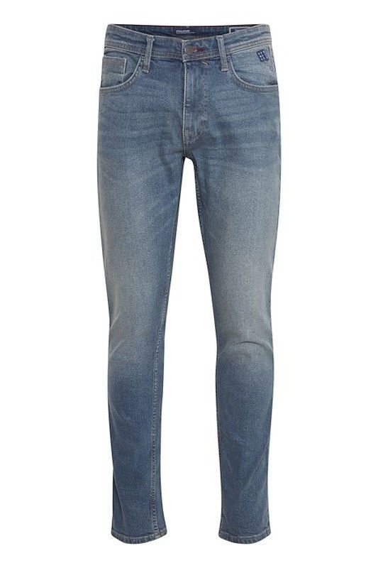 Tejano 5 bolsillos elástico desgastado Blend Of America Denim Lightblue