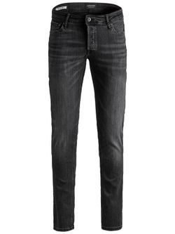 Tejano 5 bolsillos elástico desgastado Jack & Jones Black Denim