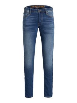 Tejano 5 bolsillos elástico desgastado Jack & Jones Blue Denim