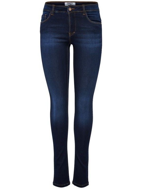 Tejano básico elástico desgastado Only Dark Blue