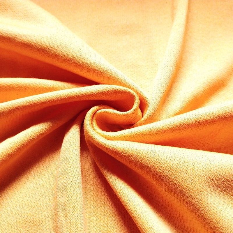 Tela Felpa Amarillo Anaranjado 260g ancho 190cm