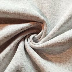 Tela Felpa Gris Jaspeado Claro 310g. Ancho 165cm