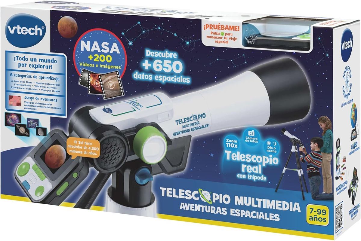 Telescopio Multimedia - Aventuras Espaciales - Vtech