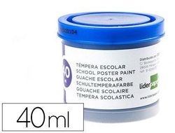 Tempera Liderpapel Escolar 40 Ml Azul Ultramar