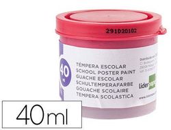 Tempera Liderpapel Escolar 40 Ml Magenta