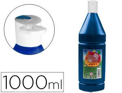Tempera Liquida Jovi Escolar 1000 Ml Azul Ultramar