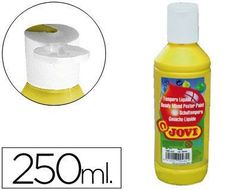 Tempera Liquida Jovi Escolar 250 Ml Amarillo