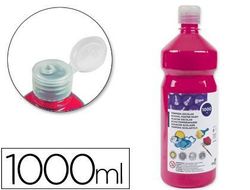 Tempera Liquida Liderpapel Escolar 1000 Ml Fucsia