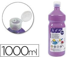 Tempera Liquida Liderpapel Escolar 1000 Ml Lila