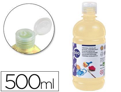 Tempera Liquida Liderpapel Escolar 500 Ml Carne