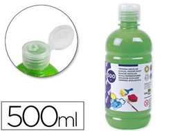 Tempera Liquida Liderpapel Escolar 500 Ml Verde