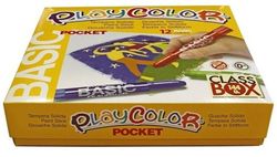 Témpera sólida PLAYCOLOR BASIC POCKET CLASS BOX 144 und.