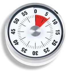 Temporizador mecánico magnético blanco ade