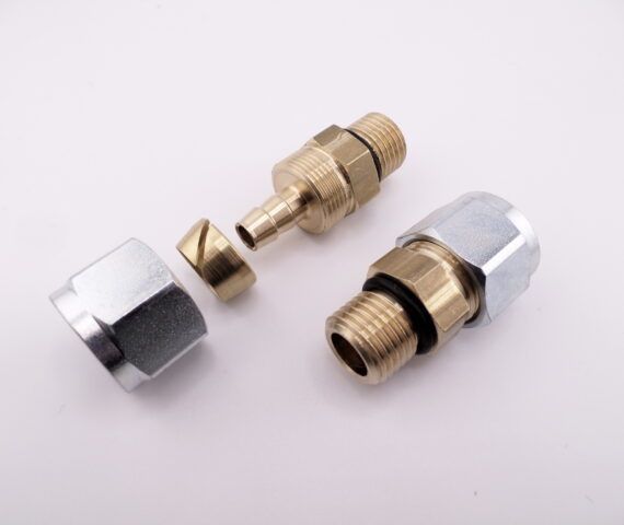 TERMINAL RECTO PARA TUBERIA TERMOPLASTICA Ø8 / G 1/4” GMT