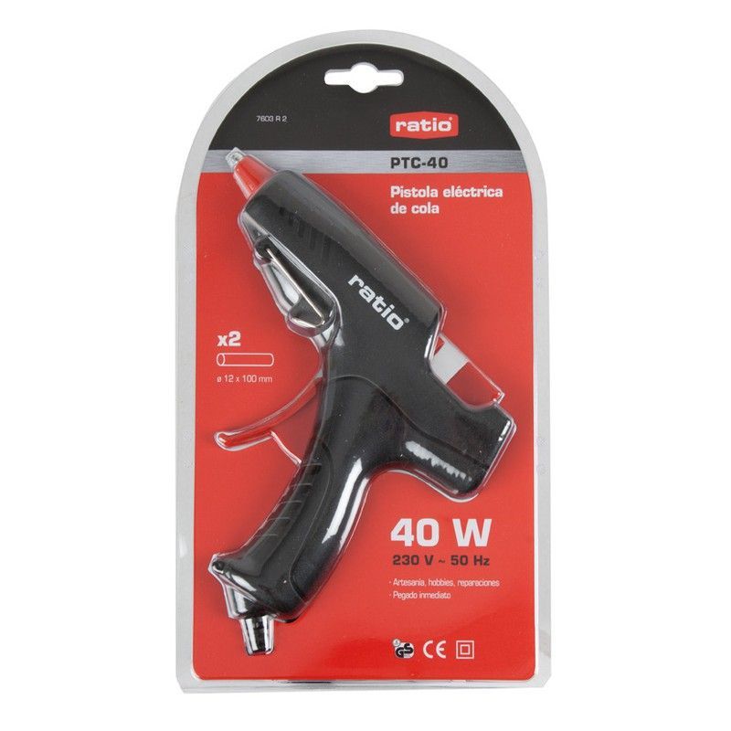 Termoencoladora RATIO PTC-20/40/80 Termoencoladora 40W Con 2 Barras Ratio