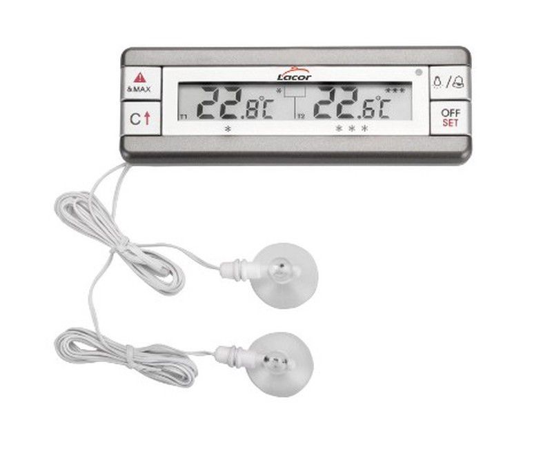 Termómetro alarma nevera