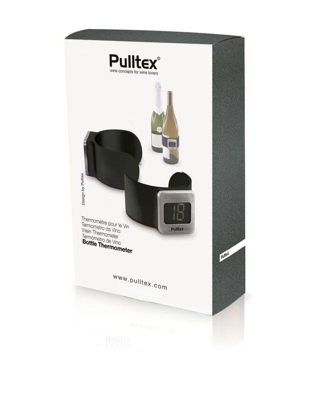 Termometro de vino pulltex negro