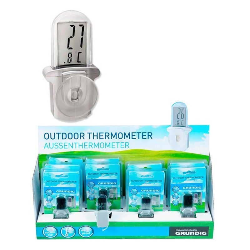 Termometro exterior digital con ventosa