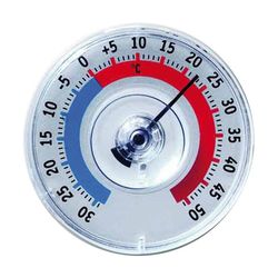 Termómetro Ventana Ventosa. Plastico