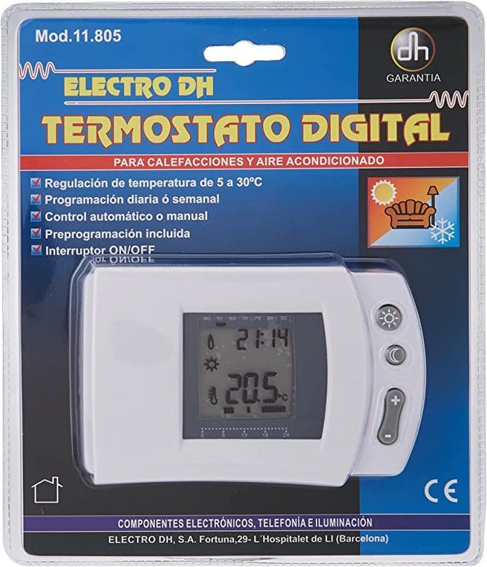 Termostato Digital Programable