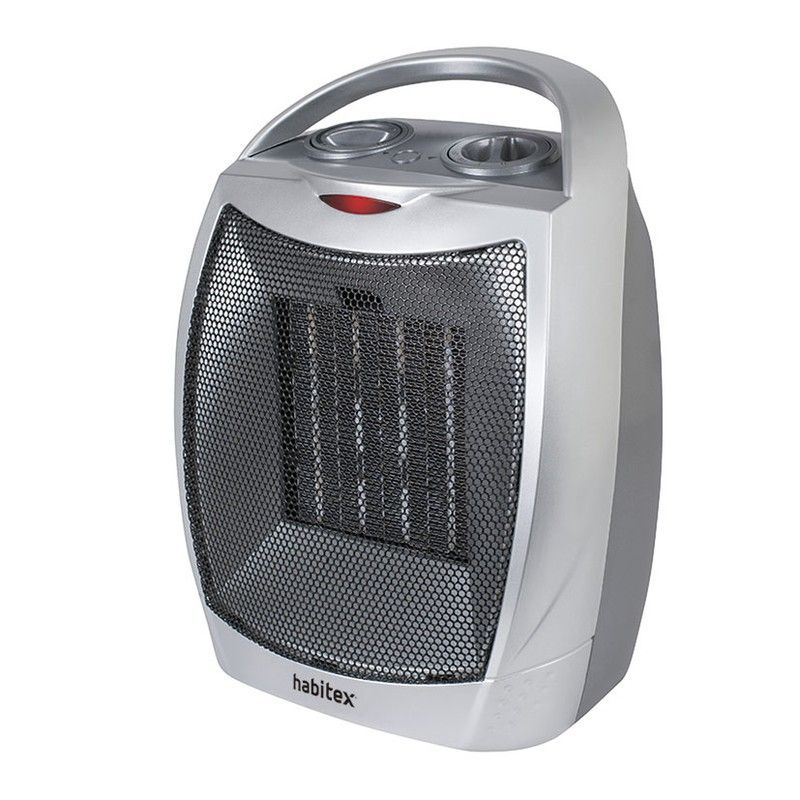 Termoventilador cerámico HABITEX E312 1500W Con protección para evitar el sobrecalentamiento. Ref. 9310R312
