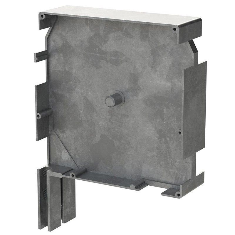 Testeros ALU 137 mm (90º) CENTRAL / Cajón ALU