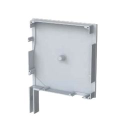 Testeros aluminio 137 mm (90º) para cajón de persiana (Juego)