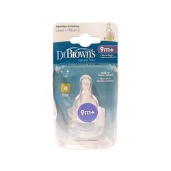Tetina ST Nivel 4 +9M  2uds Dr.Browns
