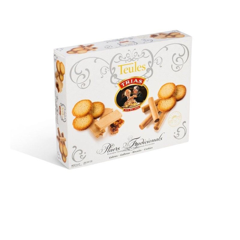Teulas 800 grs galletas trias