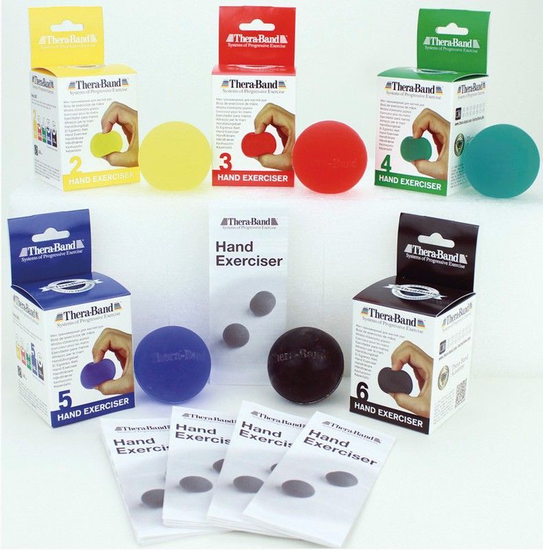 Theraband bola de ejercicio para manos frio-calor