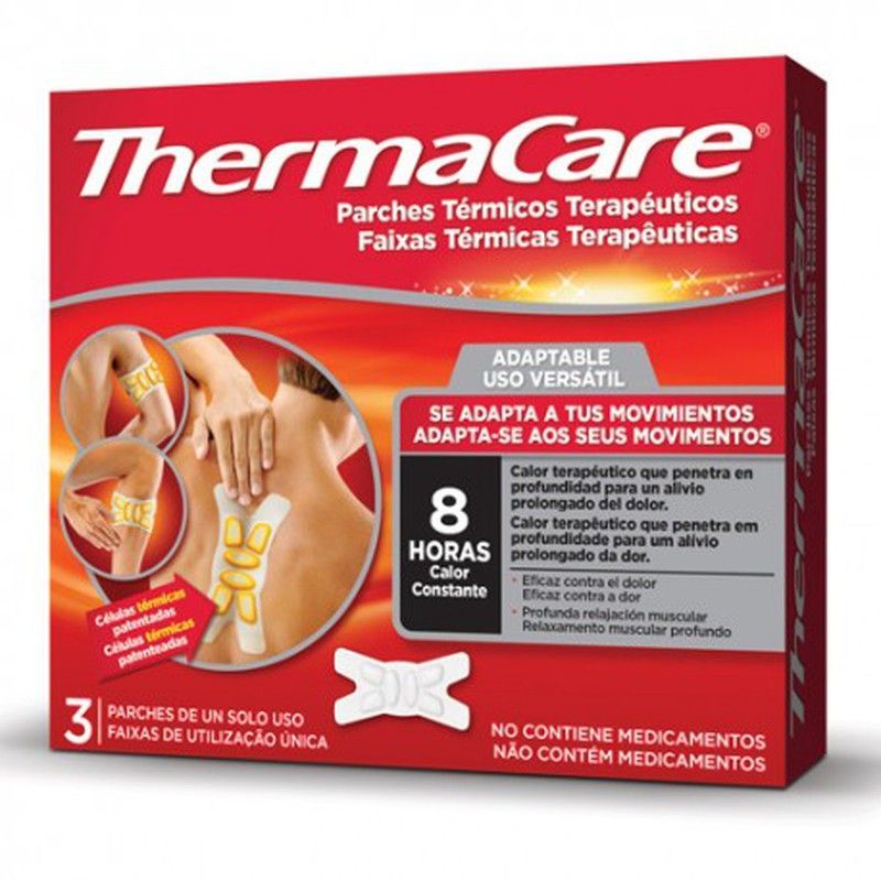 Thermacare Adaptable Parches Térmicos 3 U