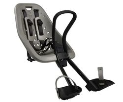 Thule Yepp Mini asiento infantil para bicicleta de montaje delantero plateado