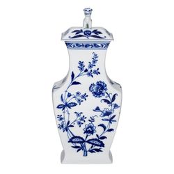 Tibor L de porcelana en azul, 20,5 x 13 x 45,2 cm | Margão