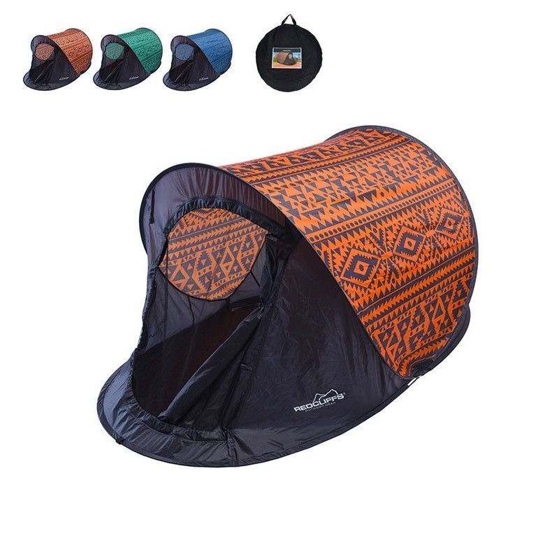 Tienda de campaña 120x200x95cm color marrón redcliffs