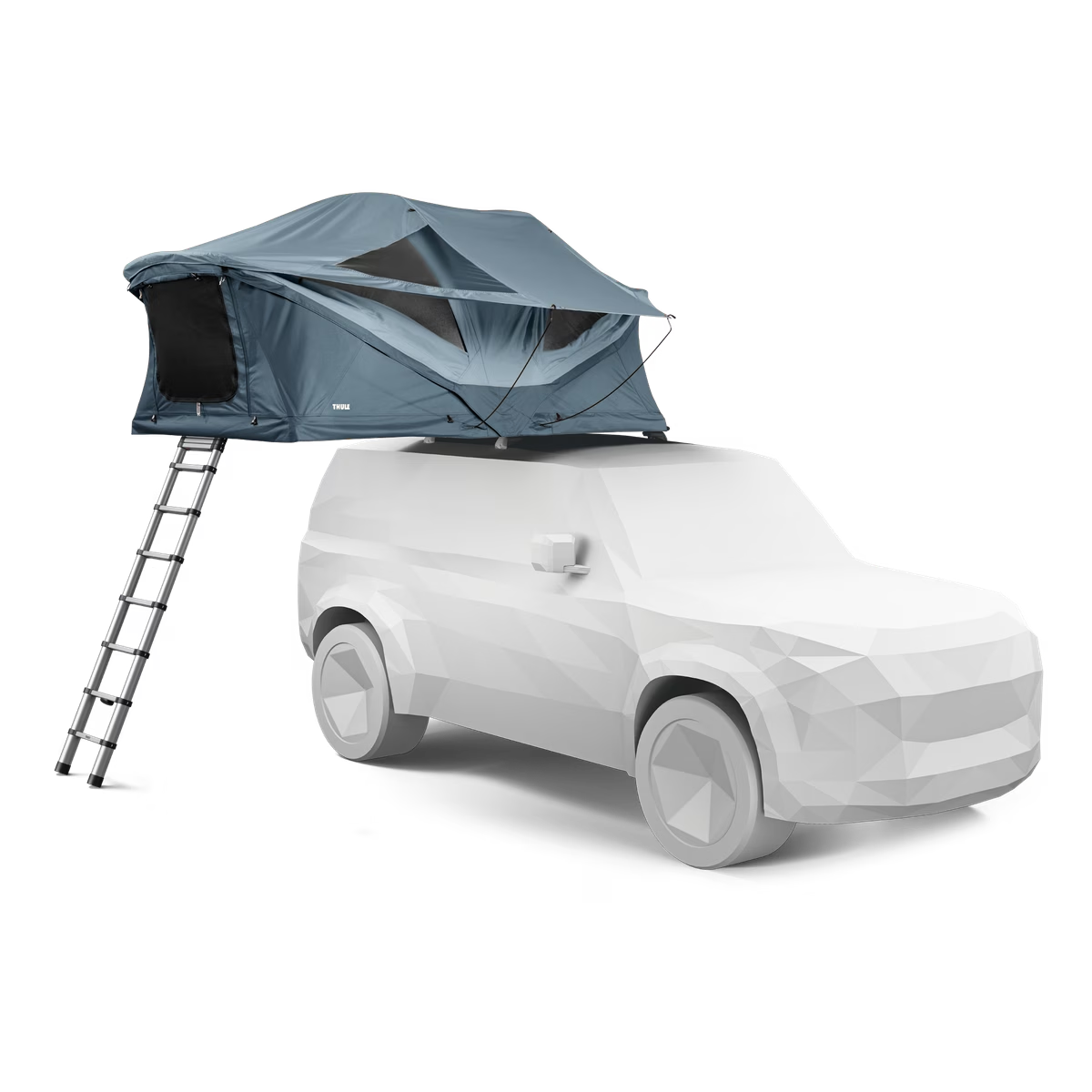 Tienda de Techo Thule Approach M | Tienda de Camping para Automóvil para 3 Personas | Instalación Rápida