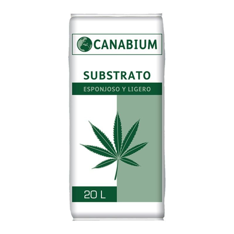 Tierra canabium esponjosa y ligera