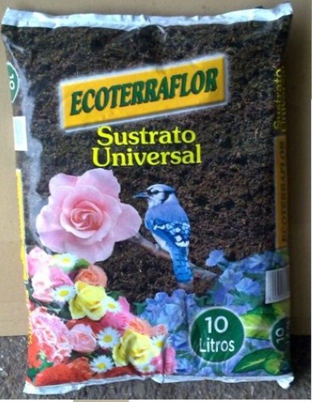 Tierra Plantas Ecoterraflor 10 Lt
