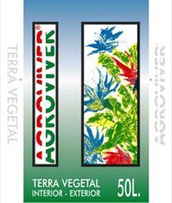 Tierra Vegetal para interior-exterior 50 litros