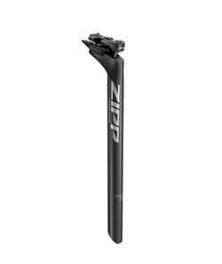 🚴‍♂️ Tija Zipp S Course – 31.6mm 350mm | 0mm Retraso | Negro / Logo Grabado B2-Al6061 🔧✨