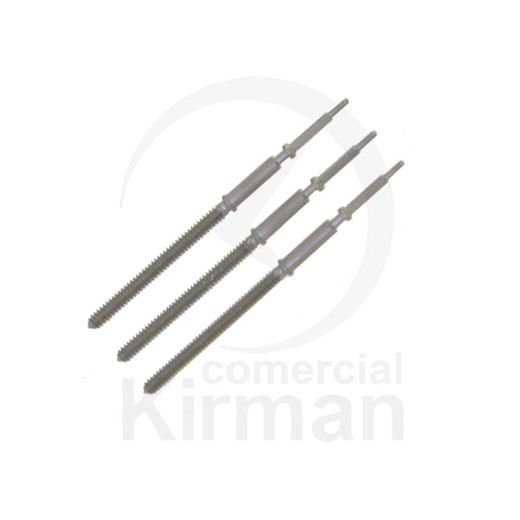 Tijas Movimientos Reloj Metal Ronda 260365 Harley R90 L: 20.0