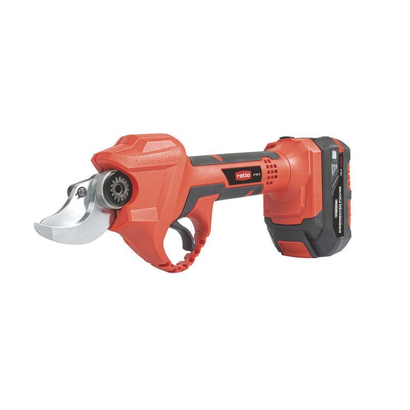 Tijera a batería RATIO R-T20 más cargador y maletín Connected Power. Ref. 7994X478