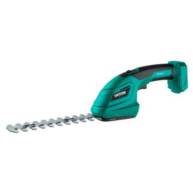 Tijera cortasetos y cesped 3 en 1 con 20 V de potencia sn batería  Vatton 48362