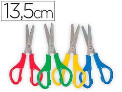 Tijera escolar liderpapel para zurdos 13,5 cm unidad