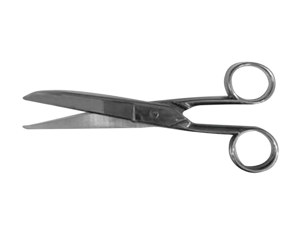 Tijera oficina acero inoxidable 5,7\" 14,7 cm