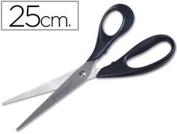 Tijera Oficina Q-Connect Inoxidable 10" -25 cm -Blister