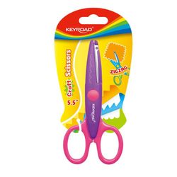 Tijera Zig-Zag Keyroad de 14 cm