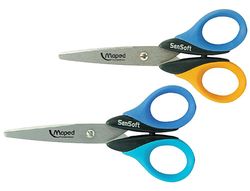 Tijeras Maped Sensoft 13 cm colores aleatorios